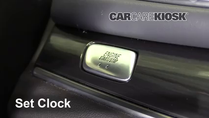 2019 Buick Enclave Premium 3.6L V6 Clock Set Clock